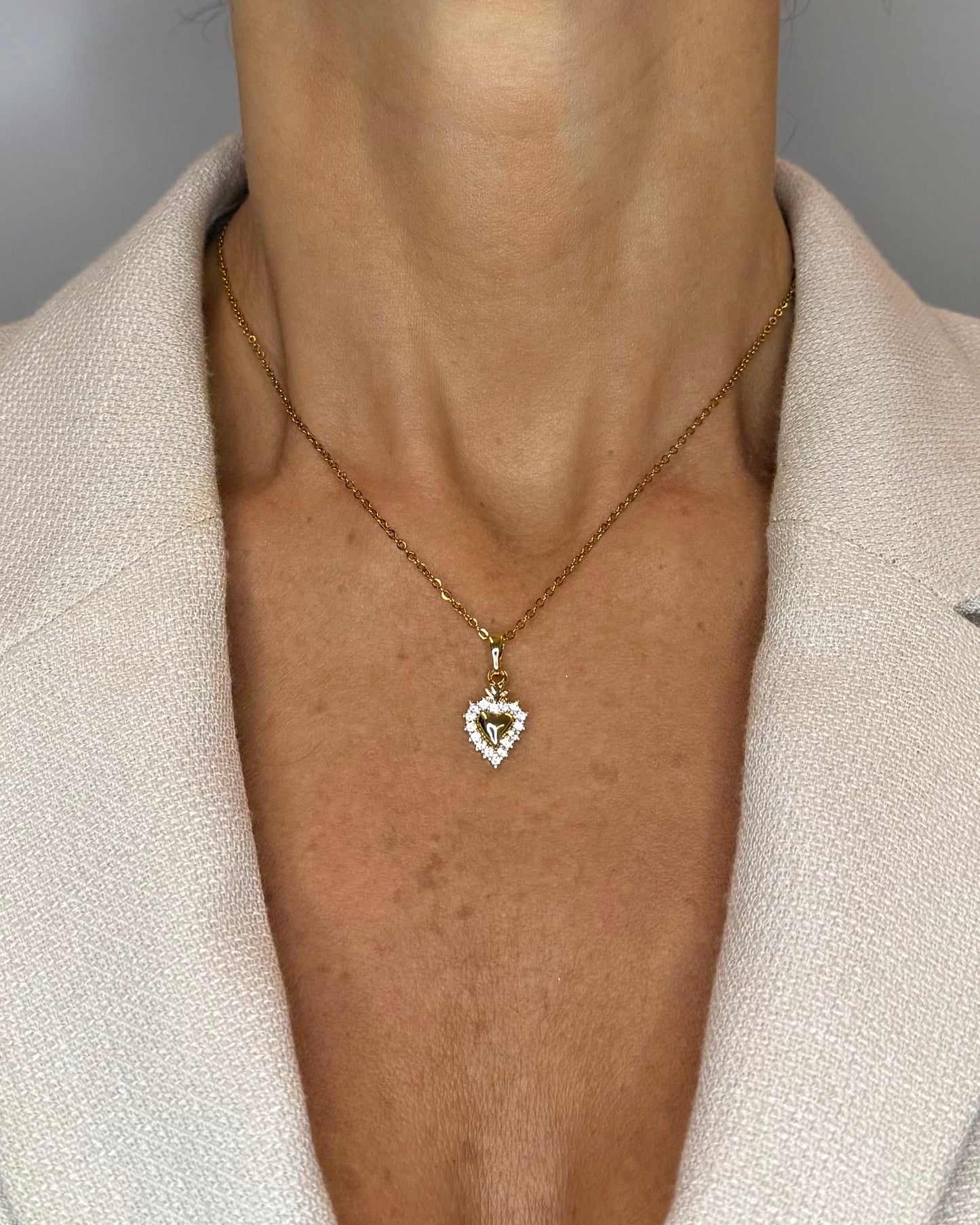 Collana Cuore Sacro