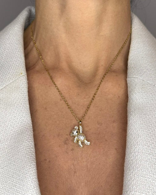 Collana Teddy Charm