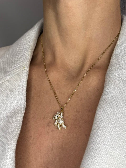 Collana Teddy Charm
